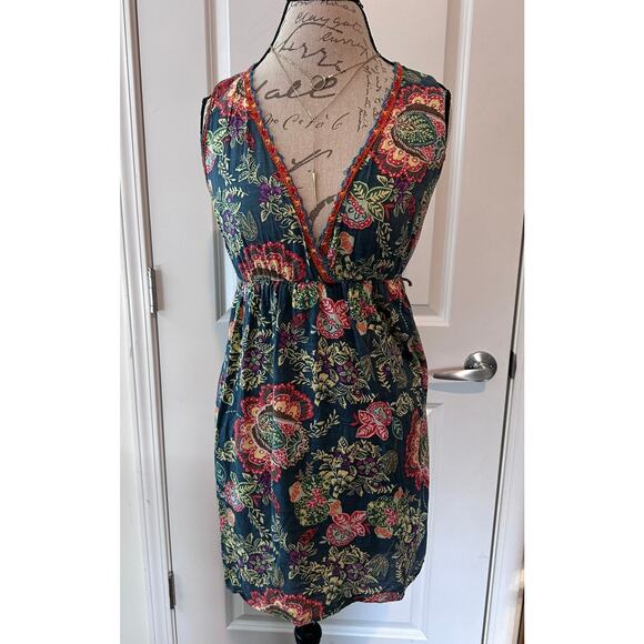 Francescas' Women's sz L Dress Tunic Coverup Floral Print - Picture 1 of 7